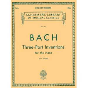 Bach：Inventions, 15 Three-Part (Mason) - Schirmer ...