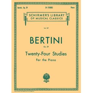 Bertini：24 Studies, Op. 29 (Vogrich-Buonamici) - S...