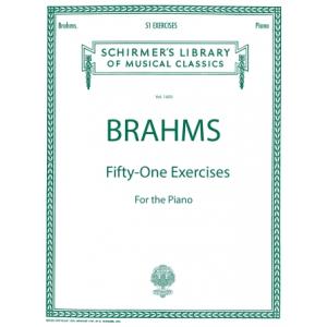 Brahms：51 Exercises - Schirmer Library of Classics...