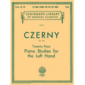 Czerny：24 Studies for the Left Hand, Op. 71, No. 8...