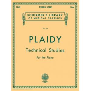 Plaidy：Technical Studies (Klauser) - Schirmer Libr...