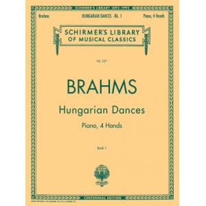 Brahms：Hungarian Dances Book I - Schirmer Library ...