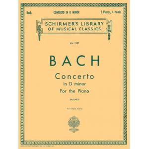 Bach：Concerto in D minor (Hughes) - Schirmer Libra...