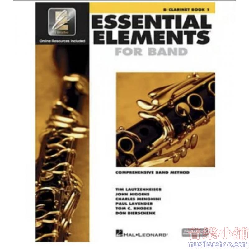 Essential Elements for Band – Bb Clarinet Book 1 with EEi