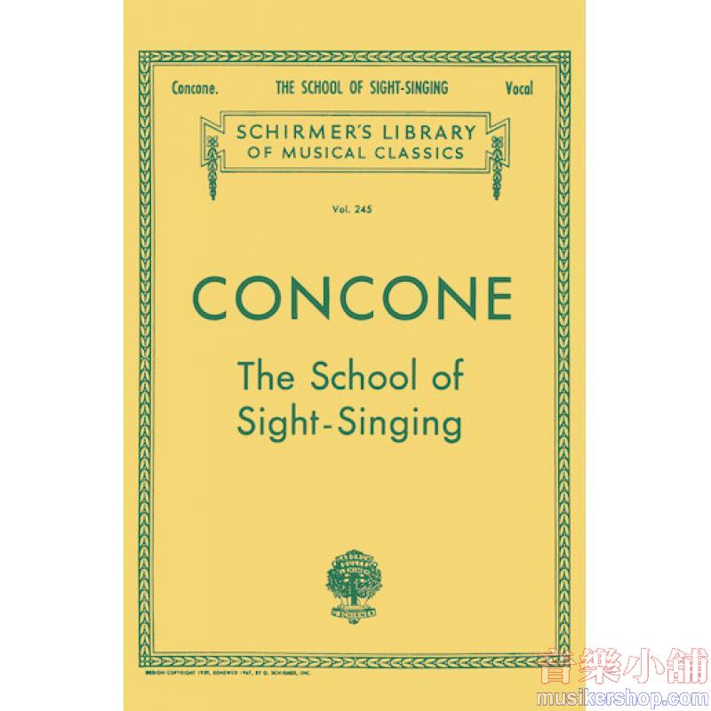 Giuseppe Concone : The School of Sight-Singing