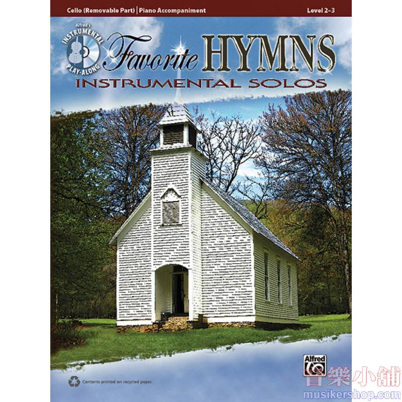 Favorite Hymns: Instrumental Solos for Strings (Cello)