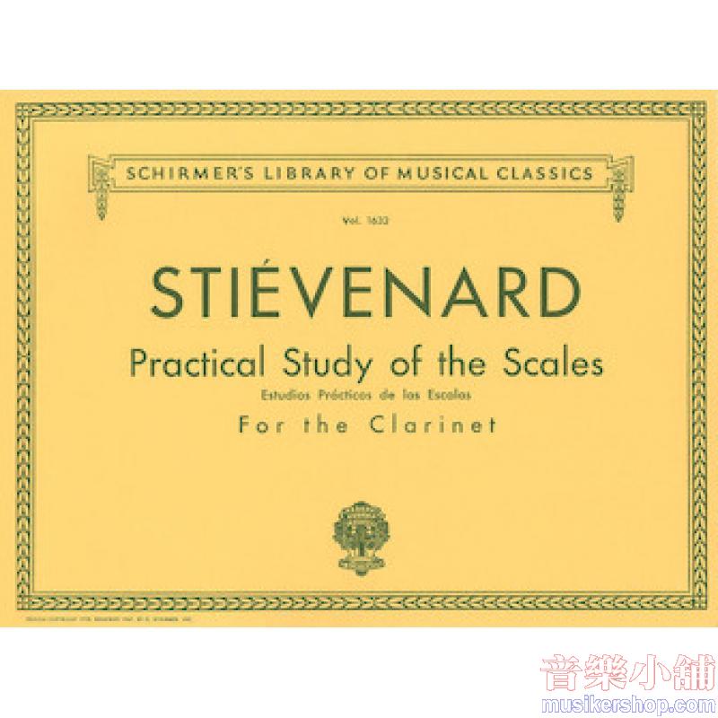 Stiévenard：Practical Study of the Scales [eng., sp., fr.] - Schirmer Library of Classics Volume 1632