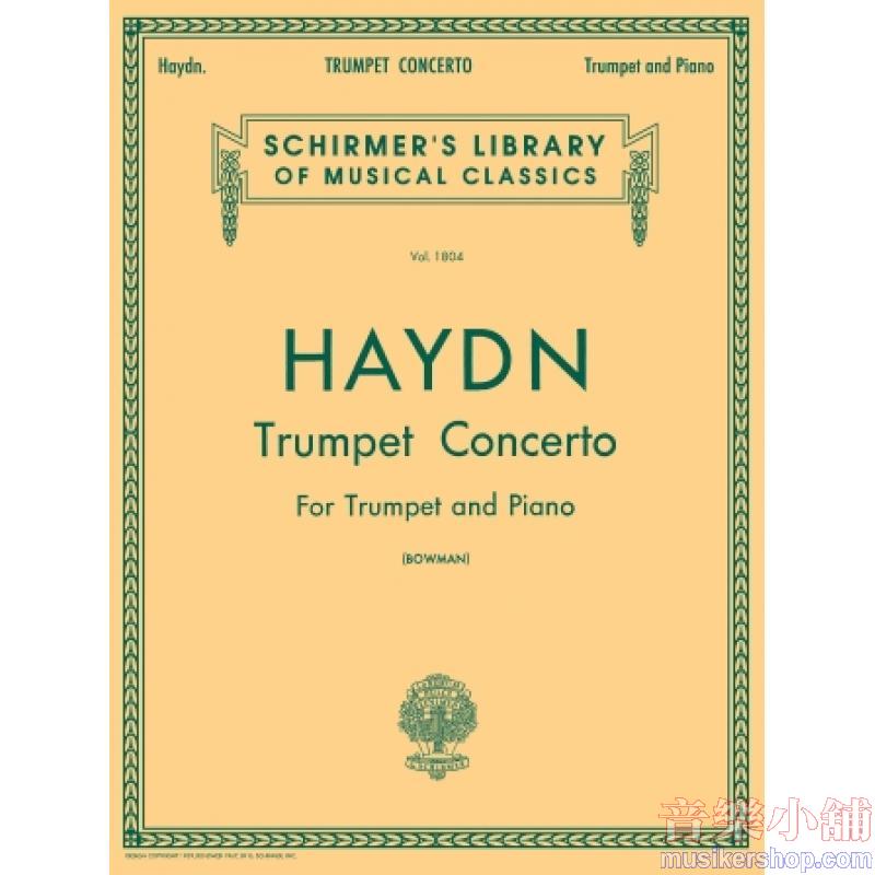 Haydn:Concerto (Bowman) - Schirmer Library of Classics Volume 1804