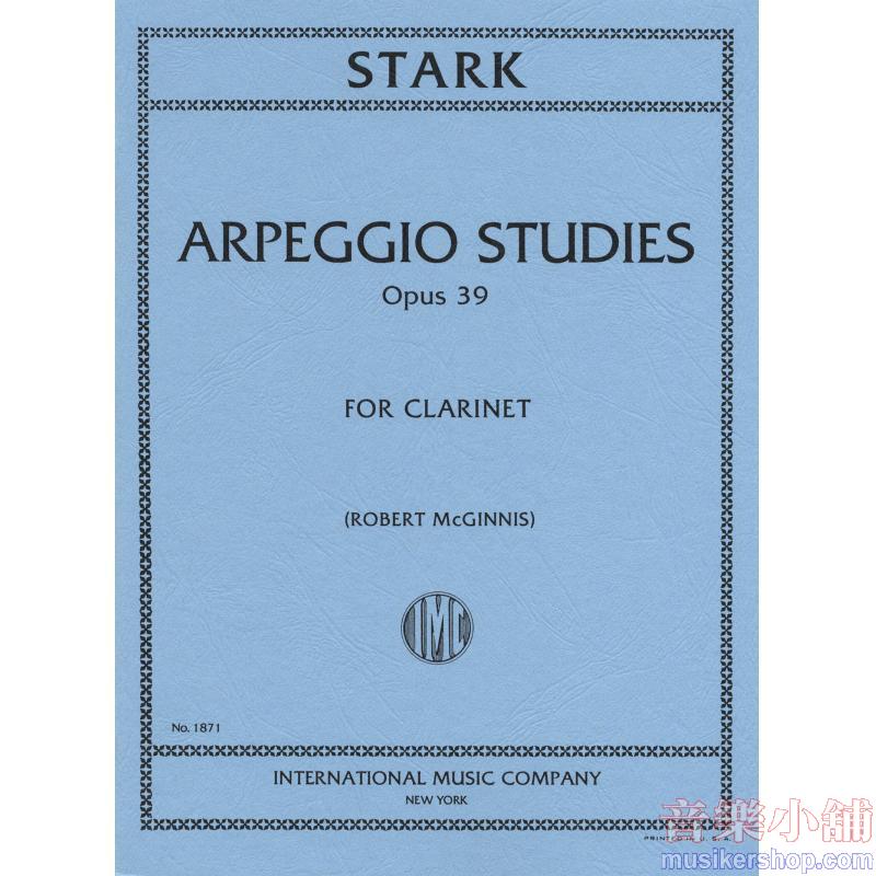 Stark：Studi Sugli Arpeggi Op. 39 (Mc Ginnis)