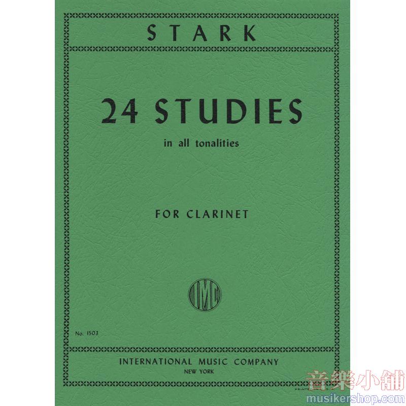 Stark：Studi In Tutte Le Tonalita' (24) Op. 49