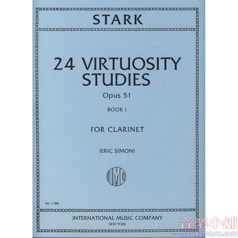 Stark：Studi Di Virtuosismo Op. 51 Vol. 1 (Simon)