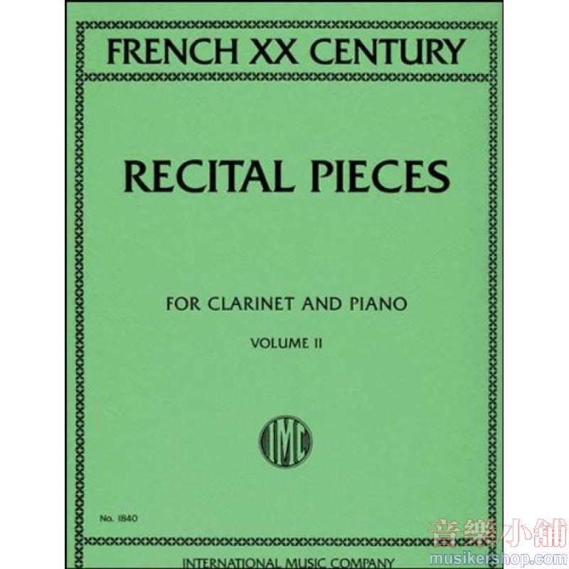 Contemporary French Recital Pieces Vol. 2
