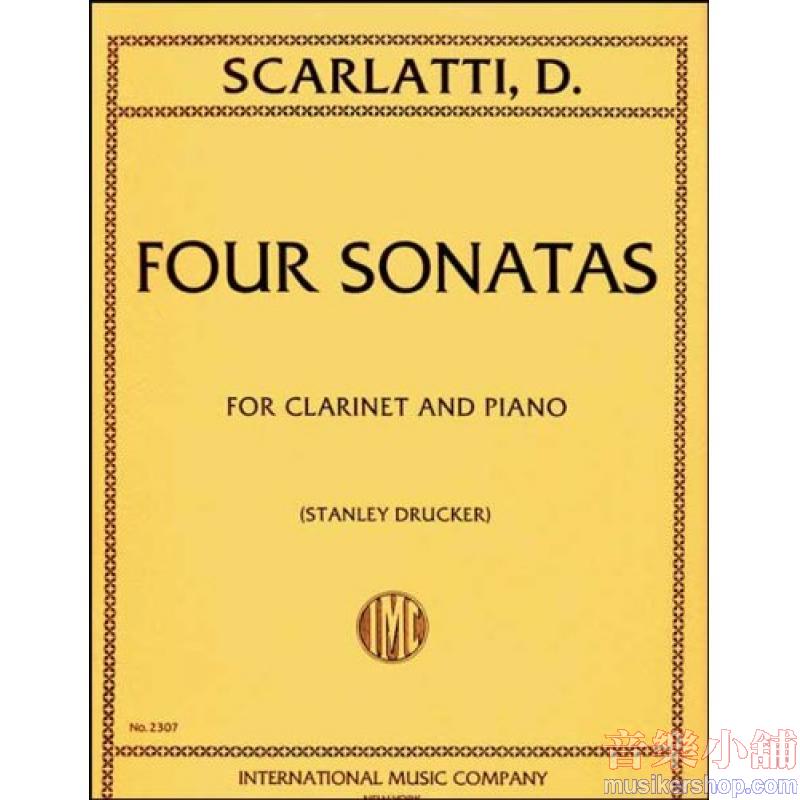 Scarlatti：4 Sonate (Drucker)