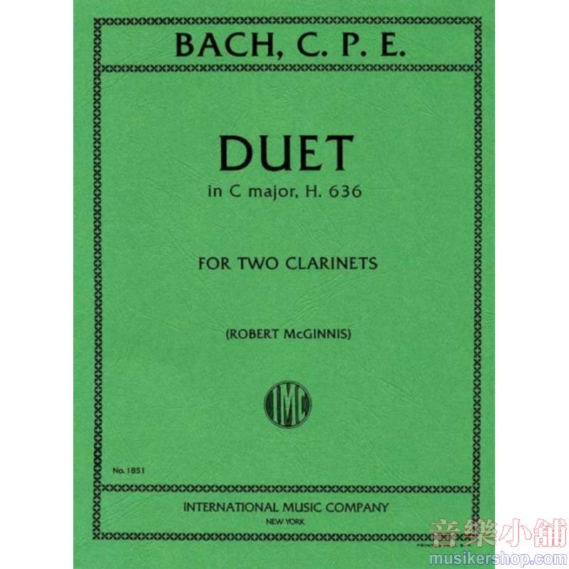 Bach:Duetto (Mc Ginnis)
