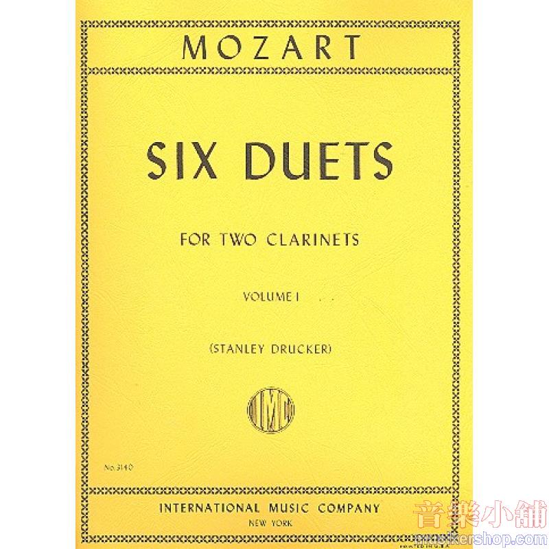Mozart:6 Duetti Vol. 1 (Drucker)