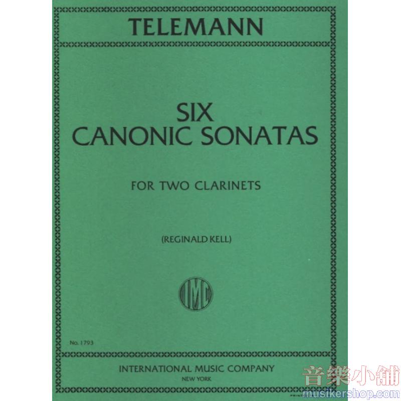 Telemann:Six Canonic Sonatas