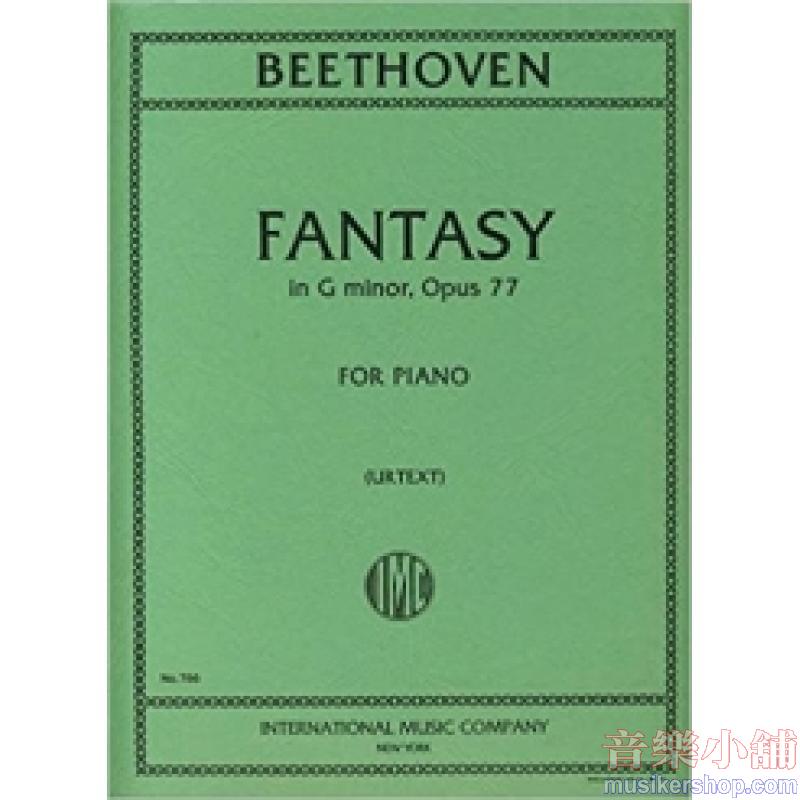 Beethoven：Fantasy in G minor, Op.77
