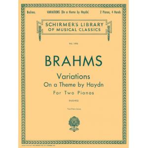 Brahms：Variations on a Theme by Haydn - Schirmer L...
