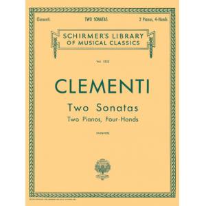 Clementi：2 Sonatas (Hughes) - Schirmer Library of ...