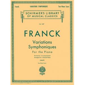 Franck：Variations Symphoniques (Philipp) - Schirme...