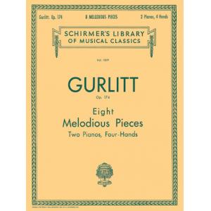 Gurlitt：8 Melodious Pieces, Op. 174 - Schirmer Lib...