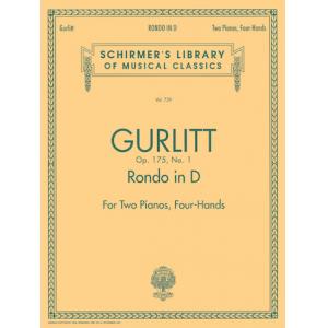 Gurlitt：Rondo in D, Op. 175, No. 1 - Schirmer Libr...