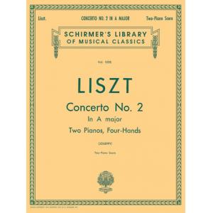 Liszt：Concerto No. 2 in A (Joseffy) - Schirmer Lib...