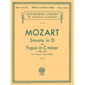 Wolfgang Amadeus Mozart : Sonata in D (K. 448) and...