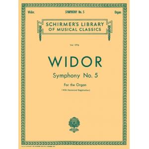 Widor：Symphony No. 5 (MacFarlane) - Schirmer Libra...