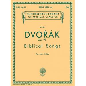 Antonín Dvořák : Biblical Songs, Op. 99 (Low Voice...