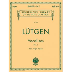 Lütgen：Vocalises (Spicker), Book l: 20 Daily Exerc...