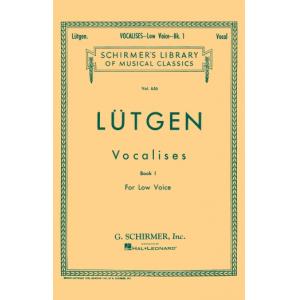 Lütgen：Vocalises (Spicker), Book l: 20 Daily Exerc...