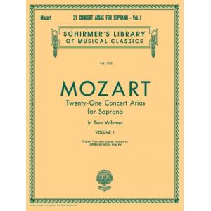 Wolfgang Amadeus Mozart : 21 Concert Arias for Sop...