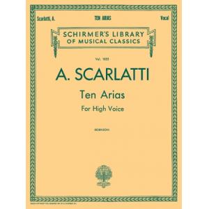 Scarlatti：10 Arias, High Voice (Robinson) - Schirm...