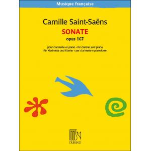 Saint-Saëns：Sonate Op. 167 for clarinet and piano