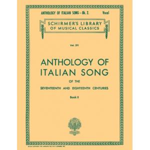 Anthology of Italian Song of the 17th and 18th Cen...