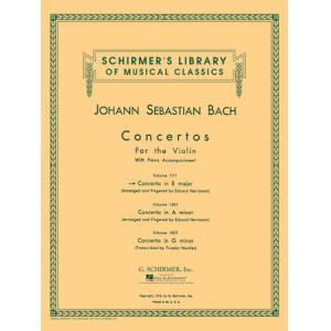 Bach：Concerto in E Major (Herrmann) - Schirmer Lib...