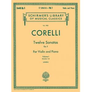 Corelli：12 Sonatas, Op. 5 (Jensen), Vol. I (Sonata...
