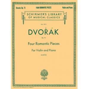 Dvorák：4 Romantic Pieces, Op. 75 (Klopcic) - Schir...