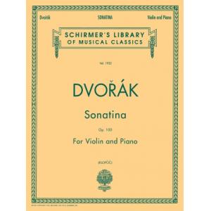 Dvorák：Sonatina, Op. 100 (Klopcic) - Schirmer Libr...