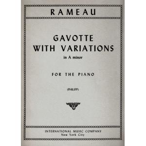 Rameau: Gavotte with Variations in A Minor FOR PIA...
