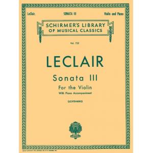 LeClair：Sonata No. 3 in D Major (Lichtenberg) - Sc...