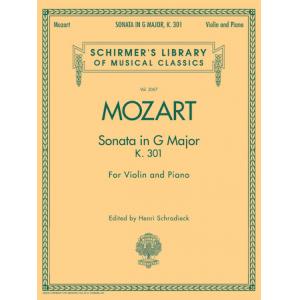Mozart：Violin Sonata in G Major, K. 301 - Schirmer...