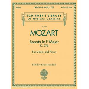 Mozart：Violin Sonata in F Major, K. 376 - Schirmer...