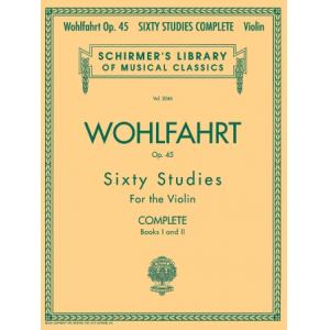 Wohlfahrt：Violin Studies, Op. 45, Complete - Schir...
