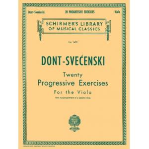 Dont：20 Progressive Exercises - Schirmer Library o...
