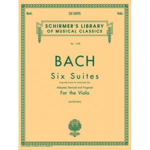 J.S. Bach : 6 Suites for Viola Solo Unaccompanied Viola