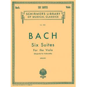 J.S. Bach : 6 Suites for Viola Solo Unaccompanied ...