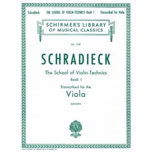 Schradieck：The School of Violin-Technics, Book l 【...