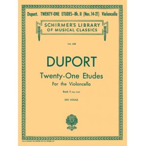 Duport：21 Etudes, Book II - Schirmer Library of Cl...